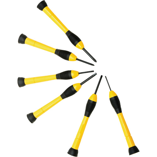 Precision Screwdriver Set, 6 Pcs. Superchem Industries
