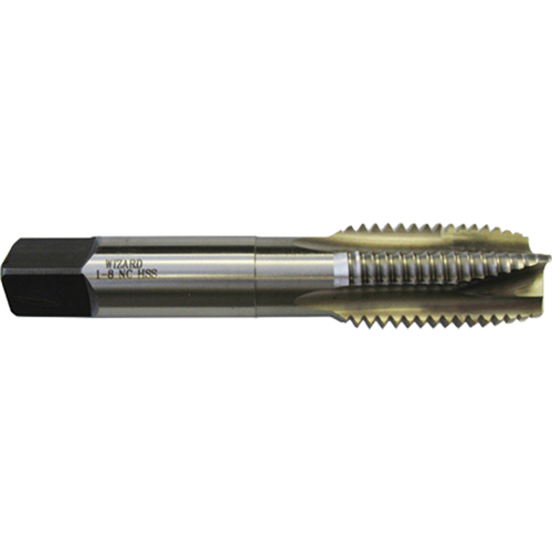 Bright Wizard Spiral Point Machine Tap, 3/8"-16 Thread, 2-15/16" L Superchem Industries