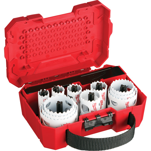 Trousse de scies-cloches Hole Dozer pour usage g&eacute;n&eacute;ral, 15 morceaux Superchem Industries
