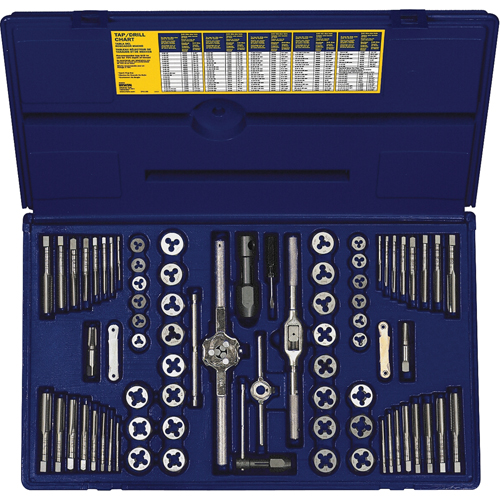 Tap & Hex Die Set, 76 Pieces Superchem Industries