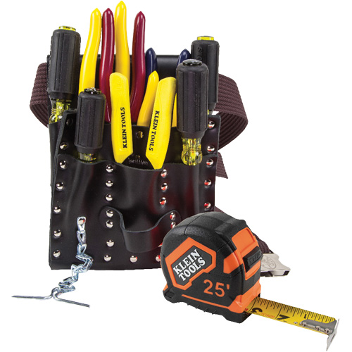 Electricians Tool Set, Leather, White Superchem Industries