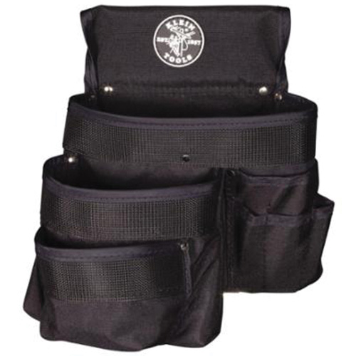 Pochette &agrave; outils &agrave; 9 poches s&eacute;rie PowerLine, 1000 Denier Cordura&reg;, Noir Superchem Industries