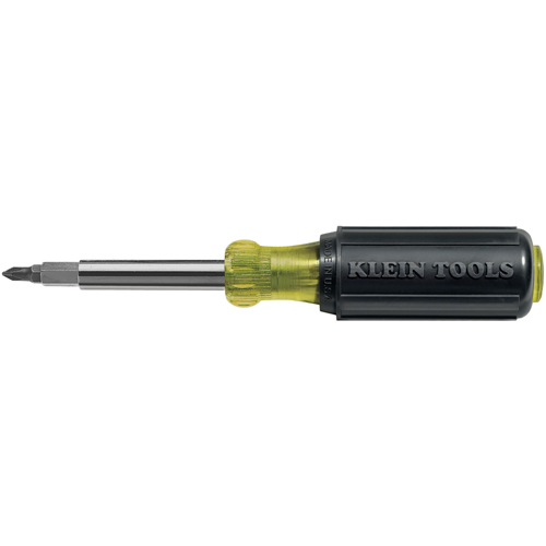  10-in-1 Screwdriver / Nutdriver, 7-3/4" L, Cushion Grip Handle Superchem Industries