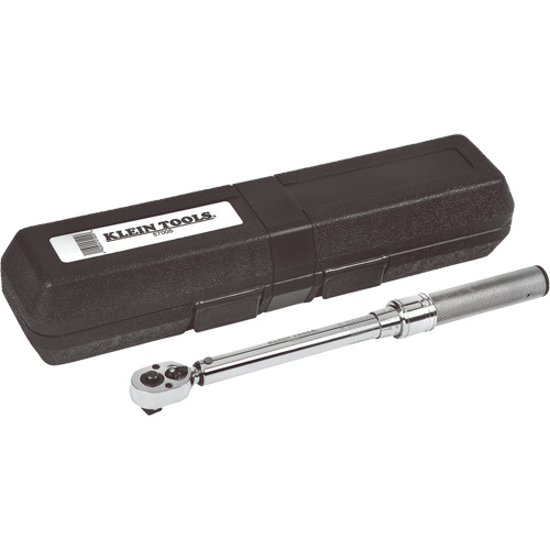 Torque Wrench, Click, 3/8" Square Drive, 3.4-28.3 Nm/30-250 in-lb Superchem Industries