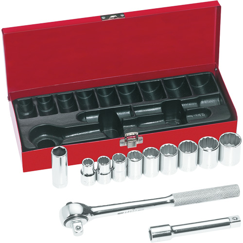 Jeu de cl&eacute;s &agrave; douilles &agrave; prise 1/2" Superchem Industries