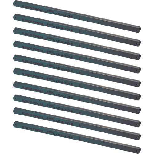 Lames de scie &agrave; m&eacute;taux, Bim&eacute;tal, 12" lo, 24 dents par pouce Superchem Industries