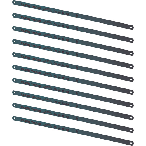 Lames de scie &agrave; m&eacute;taux, Bim&eacute;tal, 12" lo, 24 dents par pouce Superchem Industries
