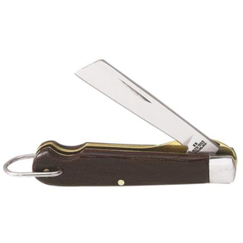 Couteau de poche avec lame &agrave; chantourner, 2-1/4" lame, lame en Acier inoxydable, poign&eacute;e en Plastique Superchem Industries