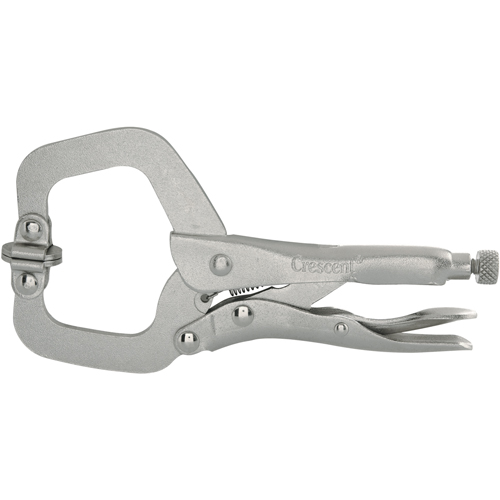 Locking Pliers, 6-4/5" Length, C-Clamp Superchem Industries