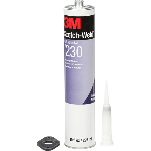 Adh&eacute;sif PUR TS230 Scotch-Weld, 10 oz, Cartouche, Blanc Superchem Industries