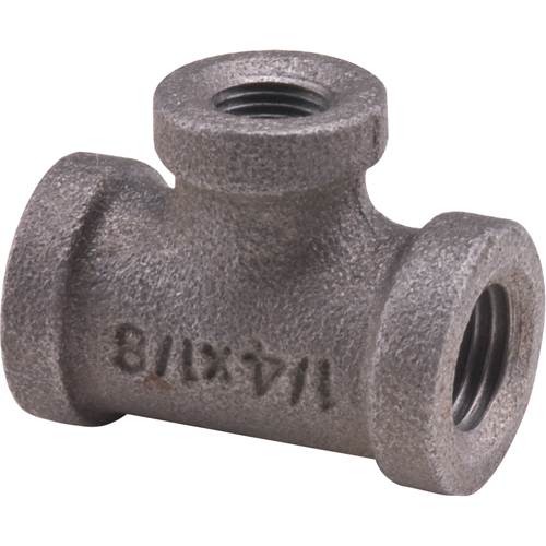 Tee, Reducing, Galvanized, 1" x 1/2" x 3/4" Superchem Industries