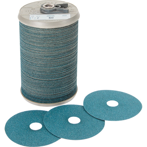 Blue Line Aggressive Grinding Fibre Disc, Zirconium, 60, 7" Dia x 7/8" Arbor Superchem Industries
