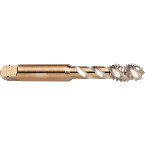 Taraud &agrave; cannelure en spirale 45°, Acier rapide au cobalt, Filet de 1/4"-20, 2-1/2" l Superchem Industries