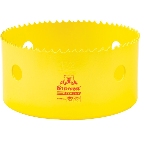 Bi-Metal Holesaw - 4-1/2", 4-1/2", 2" Depth of Cut, Bi-Metal Superchem Industries