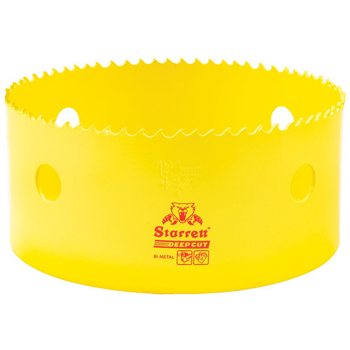 Bi-Metal Holesaw - 4-3/4", 4-3/4", 2" Depth of Cut, Bi-Metal Superchem Industries