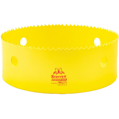 Scie &agrave; cloche bim&eacute;tal 6", 6", Profondeur de la coupe 2", Bim&eacute;tal Superchem Industries