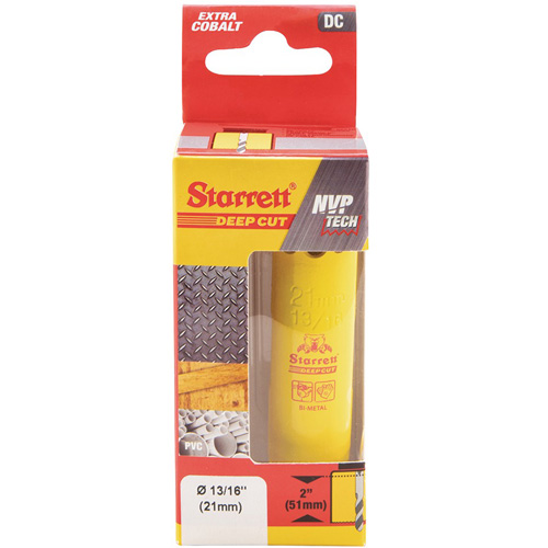 Bi-Metal Holesaw - 13/16", 13/16", 2" Depth of Cut, Bi-Metal Superchem Industries