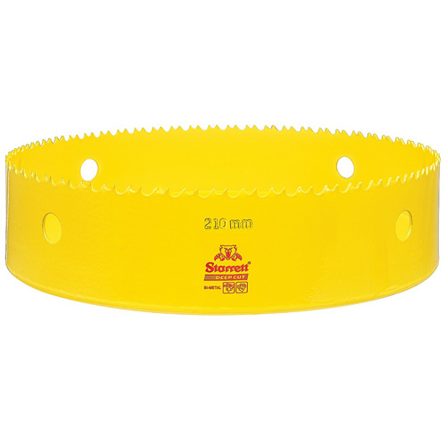 Scie &agrave; cloche bim&eacute;tal 8-9/32, 8-9/32", Profondeur de la coupe 2", Bim&eacute;tal Superchem Industries
