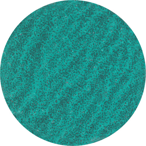 Lock Back Sanding Disc, 3" Dia., 36 Grit, Zirconium Superchem Industries