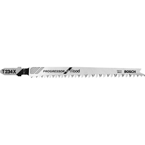 Lame de scie sauteuse, Acier &agrave; haute teneur en carbone, Tige en T, 4-5/8" lo, 8-12 dents par pouce Superchem Industries