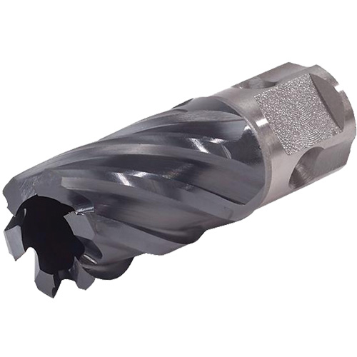 Fraise annulaire &agrave; tige universelle Icecut, Diam&egrave;tre de 7/16", Acier rapide, Profondeur de la coupe de 1", Tige 3/4" Superchem Industries