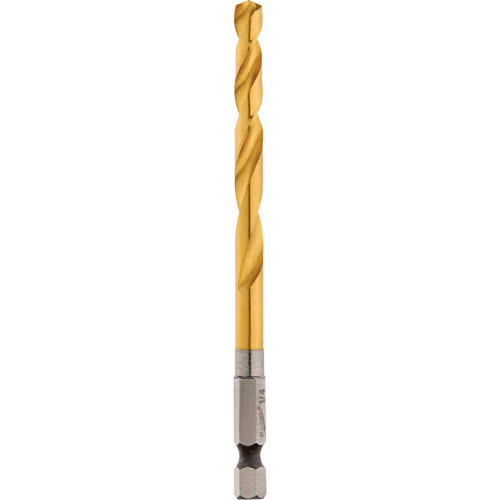 Foret Shockwave, 1/4", Titane, Cannelure 2-15/32", Pointe de 135° Superchem Industries