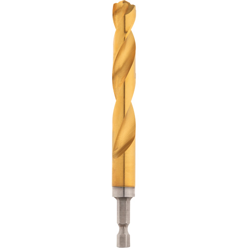 Foret Shockwave, 1/2", Titane, Cannelure 3-21/64, Pointe de 135° Superchem Industries