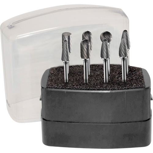 Double Cut Rotary Burr Set, 8 Pieces Superchem Industries