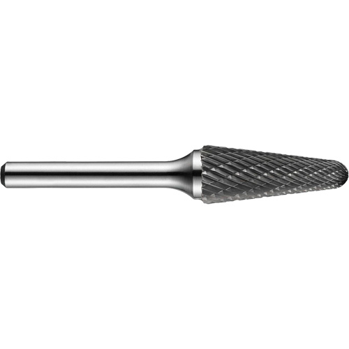 Double-Cut Rotary Burr, SL-50, 5/8" Dia., 1/4" Shank, 1-3/16" Depth of Cut Superchem Industries