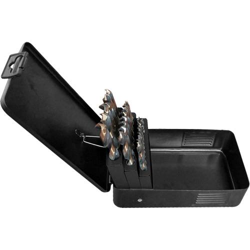 Jobber Length Drill Bit Set, 29 Pieces, High Speed Steel Superchem Industries