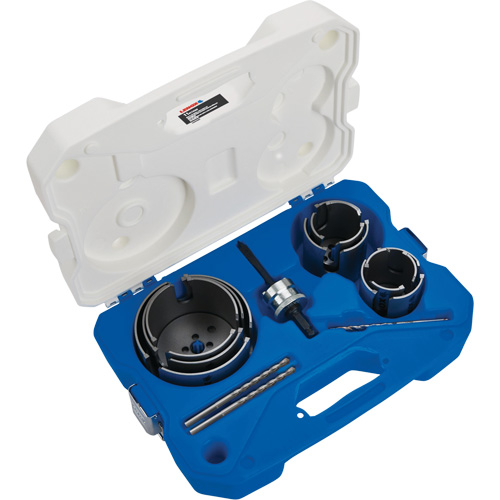 Multi-Materials Hole Saw Set, 11 Pieces Superchem Industries