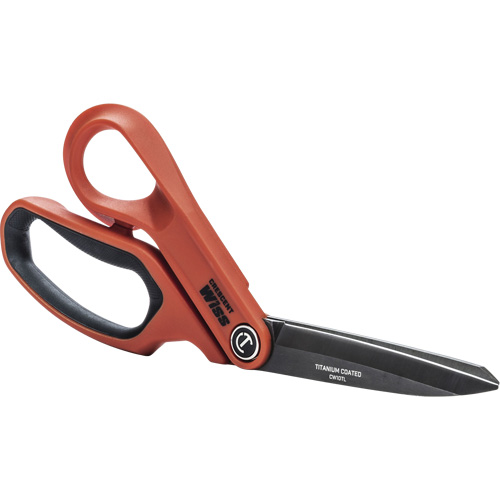 Cisaille pour ouvrier professionnel, 10", Poign&eacute;e Anneaux Superchem Industries