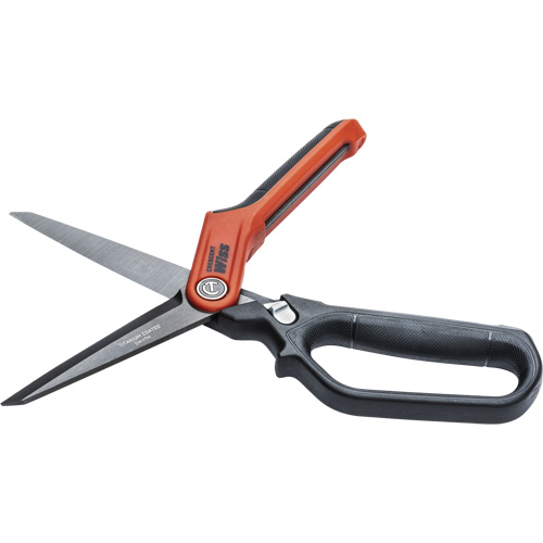 Heavy-Duty Tradesman Shears, 11", Single Ring Handle Superchem Industries