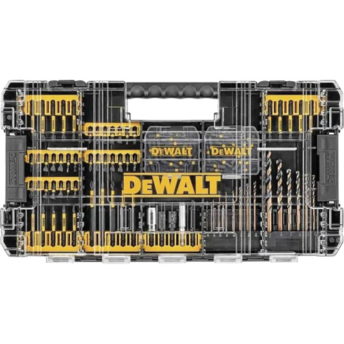 FlexTorq&reg; Drill & Driver Bit TSTAK&reg; Set, 100 Pcs., Hex/Phillips/Slotted/Square/Torx&reg; Superchem Industries