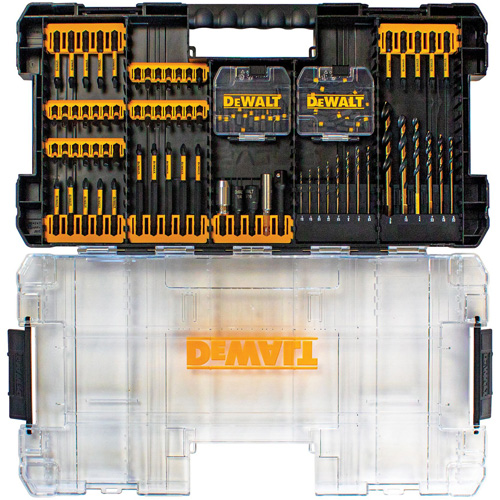 FlexTorq&reg; Drill & Driver Bit TSTAK&reg; Set, 100 Pcs., Hex/Phillips/Slotted/Square/Torx&reg; Superchem Industries
