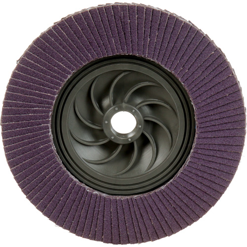 769F Quick Change Flap Disc, 5" x 5/8"-11, Type 27, 120+ Grit, Ceramic Superchem Industries
