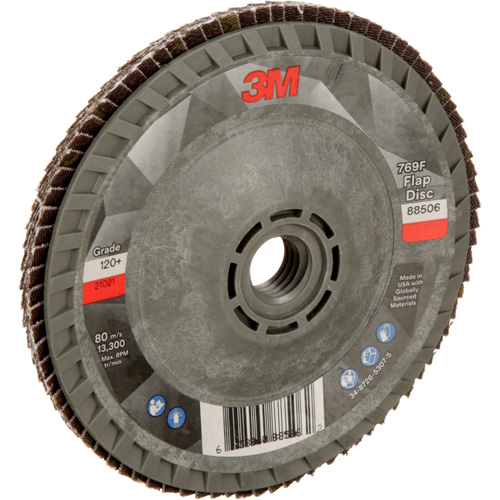 769F Quick Change Flap Disc, 4-1/2" x 5/8"-11, Type 29, 120+ Grit, Ceramic Superchem Industries