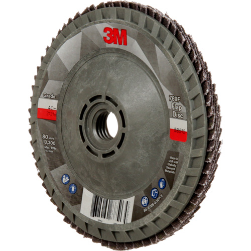 769F Quick Change Flap Disc, 4-1/2" x 5/8"-11, Type 29, 40+ Grit, Ceramic Superchem Industries