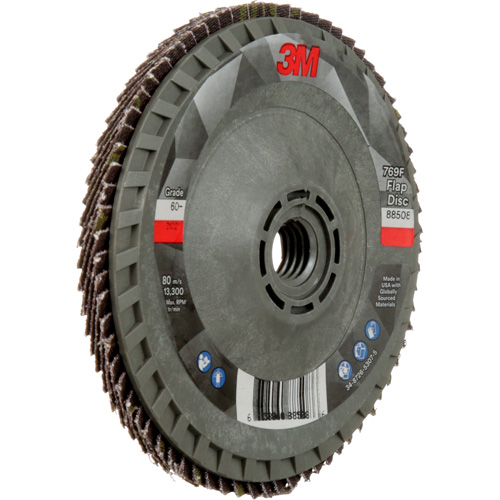 769F Quick Change Flap Disc, 4-1/2" x 5/8"-11, Type 29, 60+ Grit, Ceramic Superchem Industries