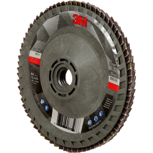 769F Quick Change Flap Disc, 4-1/2" x 5/8"-11, Type 29, 60+ Grit, Ceramic Superchem Industries