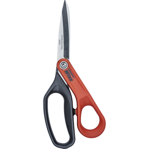 Cisaille tout usage en acier inoxydable pour ouvrier professionnel, 8-1/2", Poign&eacute;e Anneaux Superchem Industries