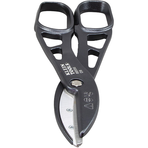 Tin Snips, 3-1/2" Cut Length, Straight Cut Superchem Industries