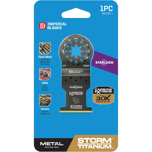 Starlock Carbide Extreme Storm Titanium Metal Blade Superchem Industries