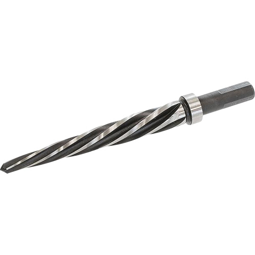 Reamer, 3/4" Reamer, Spiral Flute, High Speed Steel, 3-Flat Shank Superchem Industries