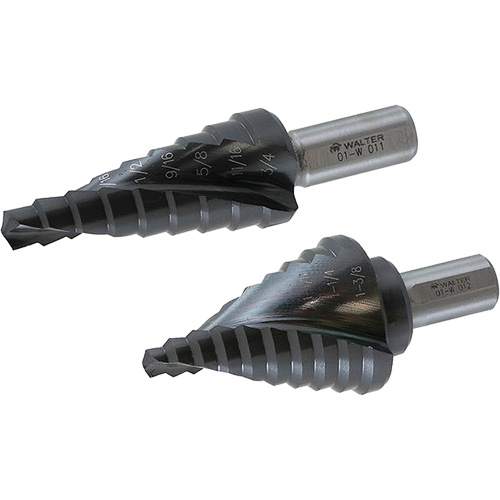 Foret &eacute;tag&eacute; Multi-Step, 1/4" - 1", Titane Superchem Industries