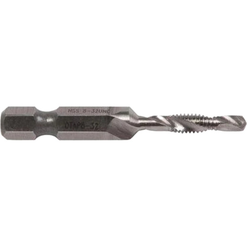 Foret/taraud, #8, Acier rapide Superchem Industries