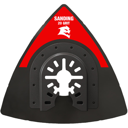 20-Grit Universal Fit 3-1/2" Oscillating Sanding Plate Superchem Industries
