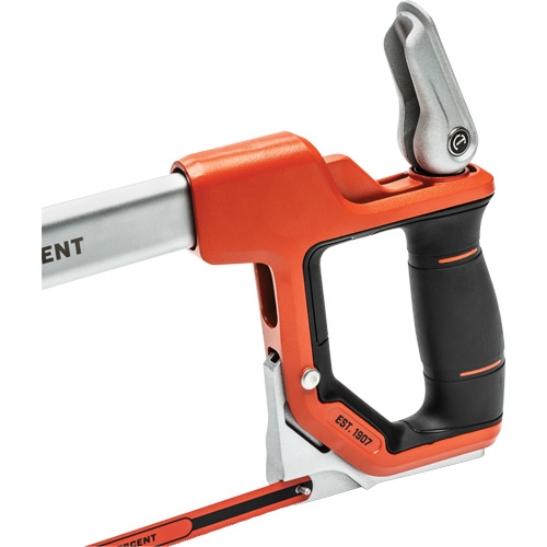 Fast Tension Hacksaw with Dual Material Handle, 12", Ergonomic Handle Superchem Industries