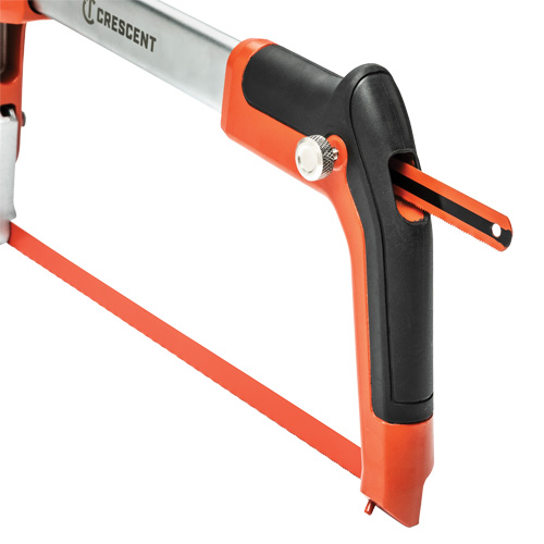 Fast Tension Hacksaw with Dual Material Handle, 12", Ergonomic Handle Superchem Industries