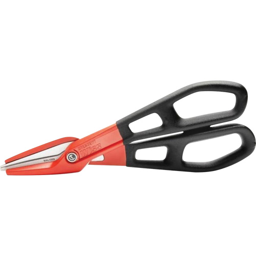 Cisaille d'&eacute;tain en aluminium dentel&eacute; de 13" avec poign&eacute;e tremp&eacute;e, Longueur de coupe de 3", Coupe Droit Superchem Industries